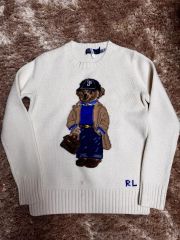 大きいサイズ 近年 ラルフローレン パープルレーベル ポロベア ニット 