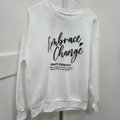 日本 140 女の子 起毛 スウェット Tシャツ (新品)