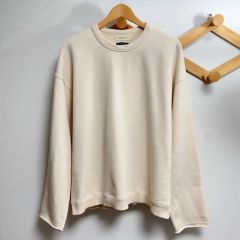 ATON アイボリー クルーネック トレーナー Lサイズ相当 - メルカリ