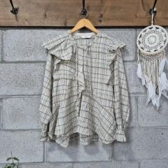 kapital＊チェックブルゾン＊ブッファン袖＊レア＊size 1 ＊M - メルカリ