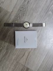 JUNGHANS 自動巻き時計 34mm メッシュバンド腕時計 - メルカリ