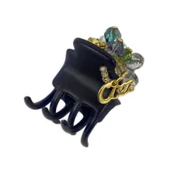 ComplexBIZ(コンプレックスビズ) アクセサリー美品  - ダークネイビー×イエローグリーン×マルチ ヘアクリップ/ビーズのサムネイル
