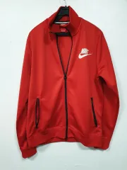 NIKE レッド AS ツリービュー トラック ジップアップ ジャケット Lサイズ