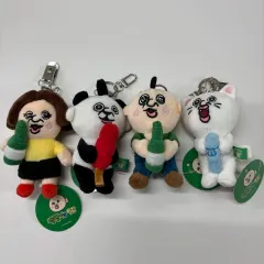 B2ANG 4個 1セット 出品 B2ANG オクジ キーホルダー人形 4種