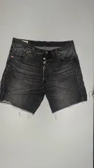 9527番 リーバイス 501 夏 メンズ グレーデニム ハーフパンツ 36インチ