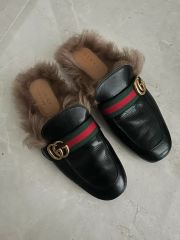 た*き様 17AW PRADA プラダ ファー モカシン タッセル ローファー