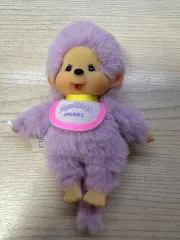 モンチッチ ぬいぐるみ キーホルダー パープル 正規品