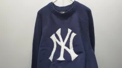 NEW ERA ニューヨークヤンキース ニット Lサイズ (幅58 縦76)のサムネイル