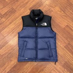 新品 THE NORTH FACE ダウンベスト ネイビー - メルカリ