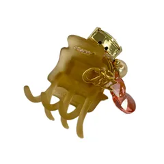 ComplexBIZ(コンプレックスビズ) アクセサリー美品  - ベージュ×ライトピンク×マルチ ヘアクリップ/ビーズのサムネイル