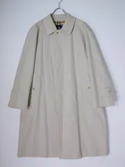 BURBERRY LONDONバーバリー ロンドン 日本製 裏地ノバチェック コットンギャバ ステンカラーバルマカーンロングコート【90-165-4】【MCTA80787】のサムネイル