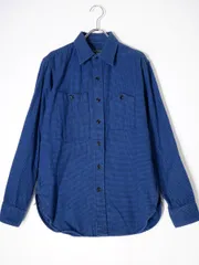 Engineered Garments/エンジニアードガーメンツ Work Shirt Houndstooth Flannelフランネルワークシャツ【XS】【MSHA74812】のサムネイル