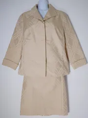 BURBERRY LONDONバーバリー ロンドン 大きいサイズ シャドーチェックセットアップ ジャケットスカートスーツ【13ABR(44)】【LSTA74568】のサムネイル