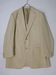 BURBERRY LONDONバーバリー ロンドン 大きいサイズ 日本製 ハンドステッチ コットンスプリングテーラードジャケット【LL】【MJKA77994】のサムネイル