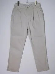 nonnativeノンネイティブ CLERK ANKLE CUT TROUSERS RELAX FIT C/P TWILL2タックパンツ【0】【MPTA48324】のサムネイル