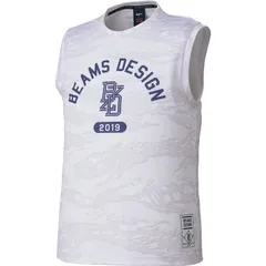 zett(ゼット) BEAMS DESIGN ノースリーブシャツ 野球ソフトTシャツ (bot77303-1500)26SS、グレー