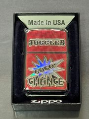 ジャグラー Zippo ブルー ゴーゴーランプ パチスロ プレミア 新品未 