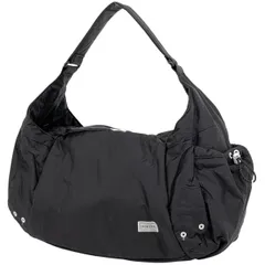 ポーター PORTER ロゴ ショルダーバッグ ナイロン ブラック レディース 【中古】