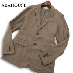 ABAHOUSE アバハウス 春夏★ COOL DRYMAX アンコン ストレッチ スリム テーラード ジャケット Sz.46 メンズ