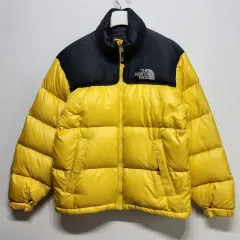 THE NORTH FACE ザノースフェイス 700ヌプシダウンジャケット アウター ジャケット イェロー S