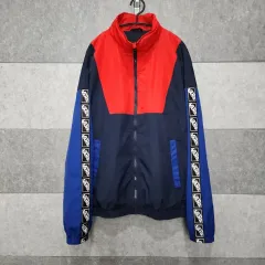 VANS ヴァンズ メンズ ロゴ テープ ウィンドジャケット (サイズ L)