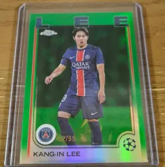 24-25 TOPPS クロム UCC イ・カンイン 99 限定_グリーン
