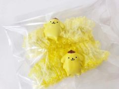 サンリオ ポムポムプリン かぼちゃパンツ マスコットホルダー ぬいぐるみ タグ付 サンリオ ポムポムプリン かぼちゃパンツ マスコットホルダー