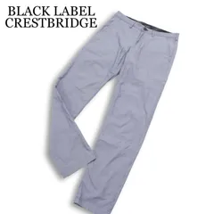 BLACK LABEL CRESTBRIDGE ブラックレーベル クレストブリッジ ロゴ★ テーパード スラックス パンツ Sz.S メンズ
