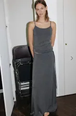 ル917 basico top + sleeveless + skirt セット