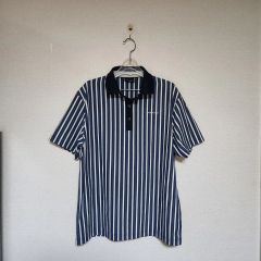 木梨サイクル ゴルフウェア トップス ハーフジップ モックネック L