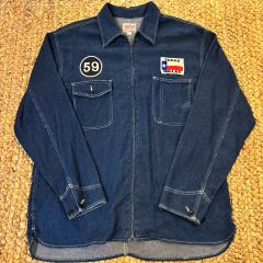 専用】76Lubricants 刺繍ワッペン デニムカバーオールジャケット
