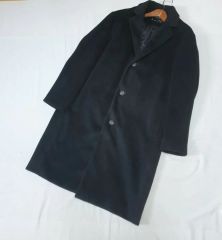 専用 カシミヤ100% 日本製 野海製 深喜毛織カシミヤ ダークネイビー