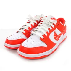ナイキ NIKE Women's Dunk Low ESS Orange Paisley ウィメンズ ダンク ロー ESS ペイズリー スニーカー 靴  27cm オレンジ DH4401-103