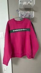 THISISNEVERTHAT☆パッチワークスウェット M オリーブ《極美品 