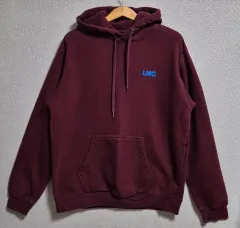 オーバーサイズ L) LMC エルエムシー ワイン 起毛 WHO Tシャツのサムネイル