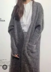 Acne Studios アクネストゥディオズ ロング カーディガン ブラウンのサムネイル