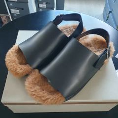 lemaire ルメールサンダル FUSSBETT SANDALS ブラック42 - メルカリ