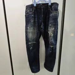 REPLAY デニム ウォッシュ ダメージ デニム