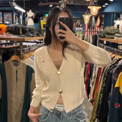 LACOSTE ラコステ ファー カーディガン