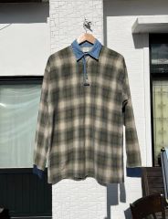 katharine hamnett london 薄手ニットポロ 90s 00s - メルカリ