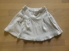 コーデュロイ フレア スカート グレー (ZARA KIDS 13-14歳 サイズ)