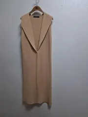 日本 ヴィンテージ AZUL by MOUSSY ニット ロング丈ベスト ニット ロング丈 ベスト XS