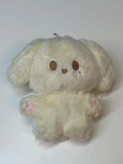 新品 子ひつじのシュネー 絹 ハンドメイド作家ぬいぐるみ ターコイズ