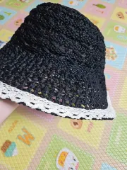 ほぼ新品)テラレイース ブラック バケットハット 帽子