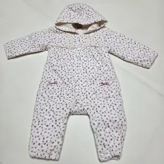 80 日本 花柄 キルティング 宇宙服 スーツ
