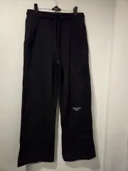 Calvin Klein ブラック ワイド トレーニング パンツ