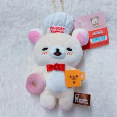 リラックマ コリラックマ ミスタードーナツ コラボ マスコットぬいぐるみ キーホルダー