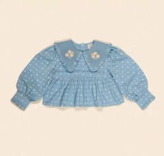 即日発送 アポリナ Apolina Bette Blouse Bluebell - メルカリ