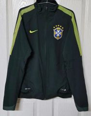 ナイキ サッカー ブラジル代表 フルスポンサー ウーブン ジャケット L