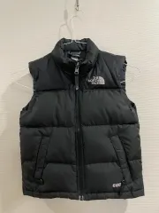 THE NORTH FACE ザノースフェイス 600 ブラック ダウンベスト 7-8歳